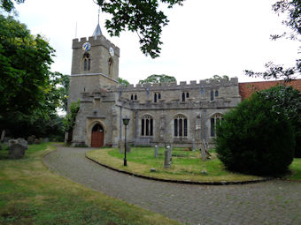 photo of St Leonard's Church burial ground